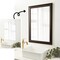 Amanti Art Mirror Makeover Bathroom Mirror Frame Border Kit - Fully Assembled Peel and Stick Frame - Mirror NOT Included - Trio Trim